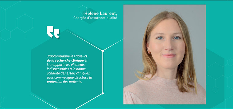Hélène Laurent, Chargée d’assurance qualité