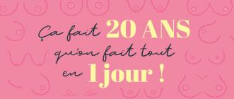 Ça fait 20 ans qu’on fait tout en 1 jour !